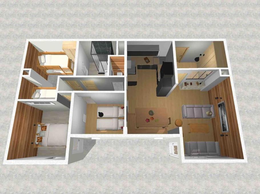 Appartement T4 8 Couchages Spacieux Et Cosy Au Pied Des Pistes Genos ภายนอก รูปภาพ